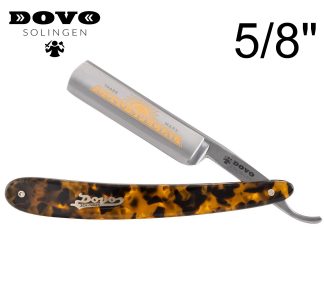 Dovo Special 12581358 5/8 Straight Razor | Faux Tortoise Acrylic Scales | Made in Solingen, Germany | EAN 4045284007815