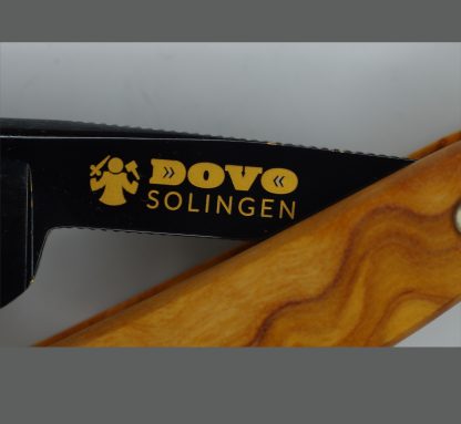 Dovo Diamant Straight Razor | {formerly 1155861} | Carbon Steel, 5/8" Size | Olivewood Scales | Made in Solingen, Germany | EAN 4045284008188