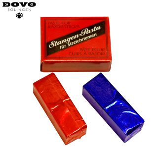 Dovo Red and Black Strop Paste | Made in Solingen, Germany