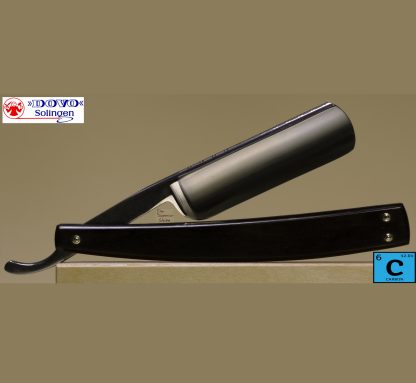 Dovo Masters Straight Razor | Grenadille Wood Scales | Made in Solingen, Germany | EAN 4045284008638