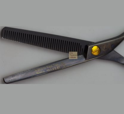 NTS Solingen 785 Ergo Black Titan 5.5" Thinning Shears | Made in Germany