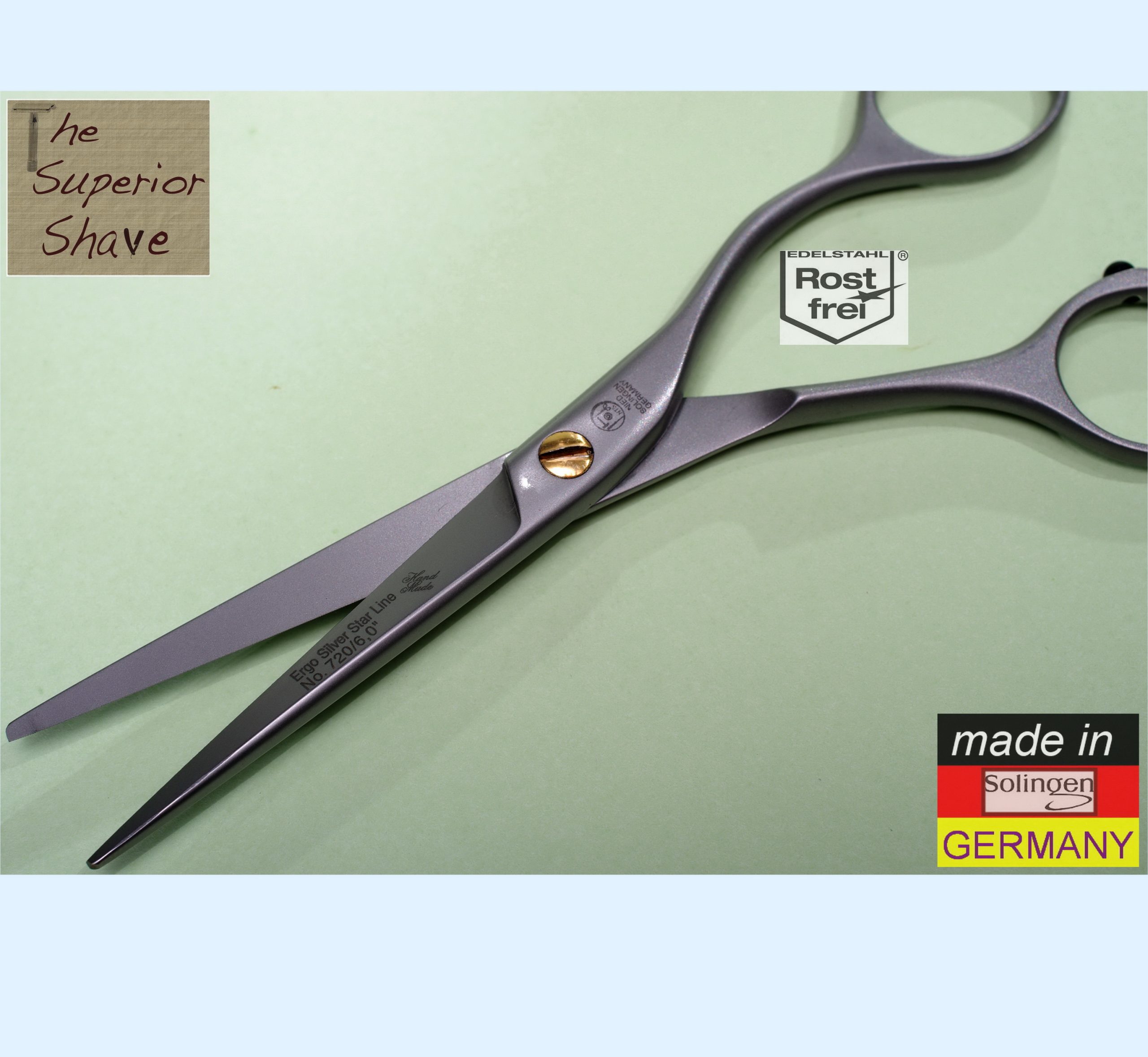 Fine Tip (Curved) Scissors 3.5 inch Extra Sharp Made from German Stainless  Steel By ThreadNanny