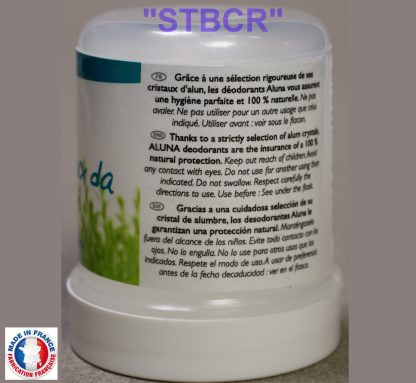 Osma STBCR 100g Alum Stone Deodorant Made in France