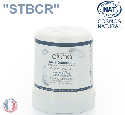 Osma STBCR 100g Alum Stone Deodorant Made in France