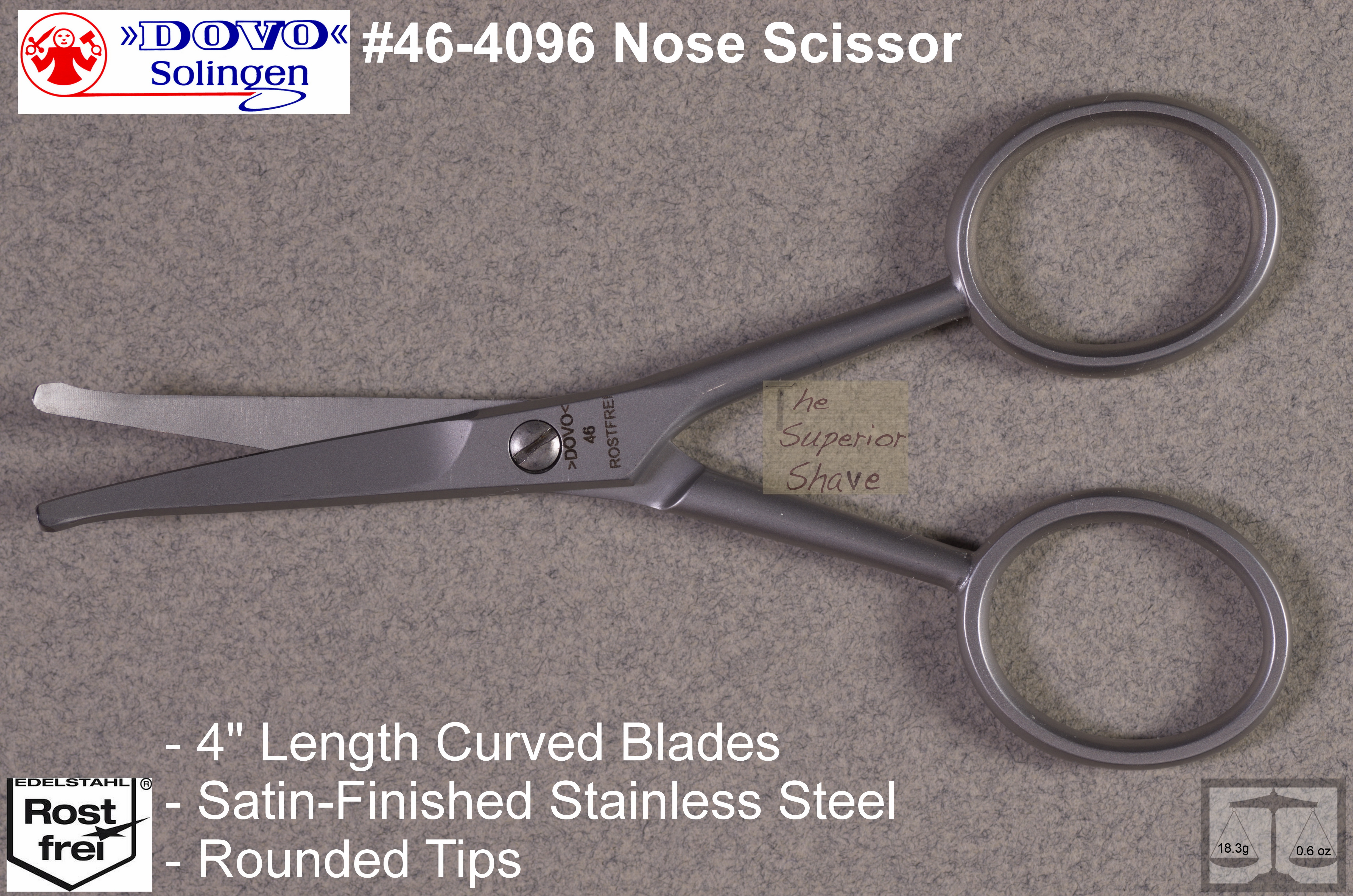 best scissors for cutting nose hair