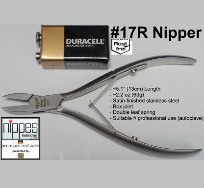 Nippes 17R Nail Nipper | Made in Solingen Germany