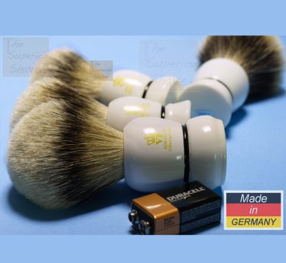 VP Leonhardy 7000 Series Silvertip Shaving Brushes