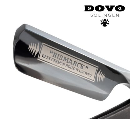 Dovo Bismarck Black Duke 10682082 6/8 Straight Razor | Ebony Wood Scales | Made in Solingen, Germany