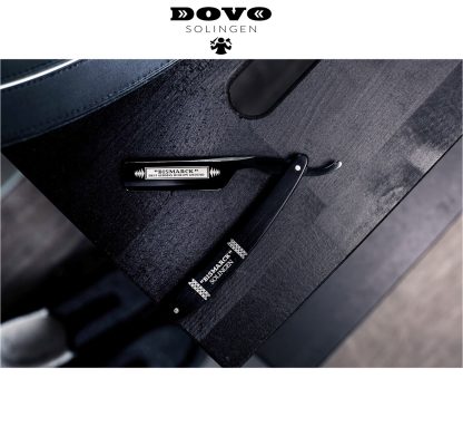 Dovo Bismarck Black Duke 10682082 6/8 Straight Razor | Ebony Wood Scales | Made in Solingen, Germany