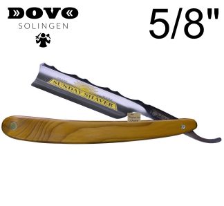 Dovo Sunday Shaver 5/8" Straight Razor | Yew Wood Handle | Made in Solingen, Germany