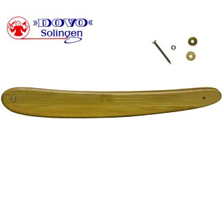 Dovo 633 Straight Razor Replacement Scales Bamboo Wood | Made in Solingen Germany