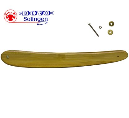 Dovo 633 Straight Razor Replacement Scales Bamboo Wood | Made in Solingen Germany