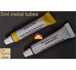 Dovo Yellow and White Pastes 5ml Balms | Made in Solingen, Germany