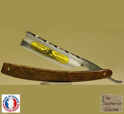 Rasoir Sabre France Legend Koroglu 6K111AMFESTSEBN French Straight Razor Snakewood Handle