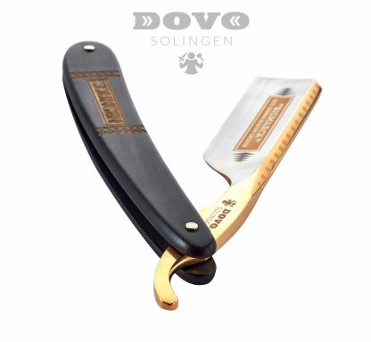 Dovo Bismarck 10681082 6/8 Straight Razor | Ebony Wood Scales | Made in Solingen, Germany