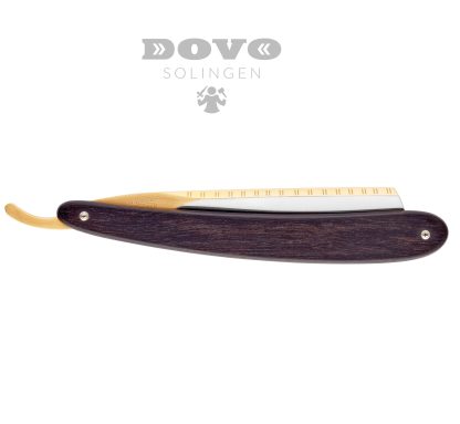 Dovo Bismarck 10681082 6/8 Straight Razor | Ebony Wood Scales | Made in Solingen, Germany