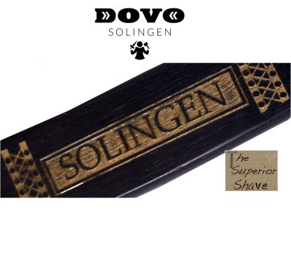 Dovo Bismarck 10681082 6/8 Straight Razor | Ebony Wood Scales | Made in Solingen, Germany