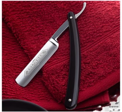 Dovo Best Quality 126803810 6/8 Straight Razor | Celluloid Handle | Made in Solingen Germany | EAN 4045284007457