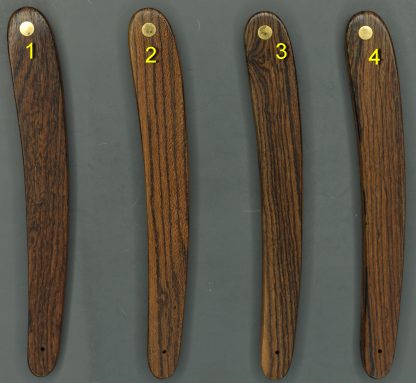 Dovo Replacement Straight Razor Scales | Bocote Wood | Made in Solingen, Germany