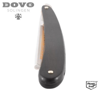 Dovo INOX 13581087 5/8 Straight Razor | Ebony Wood Handle | Made in Solingen, Germany | EAN 4045284007266