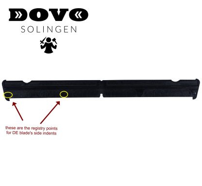 Dovo 31450411 Black Shavette Blade Holder formerly 201003 | For Conventional Double Edge Blades in Dovo Shavette | Made in Germany - Image 2