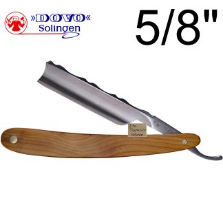 Dovo 88 Blank Face 5/8" Razor | Yew Wood | Made in Solingen Germany