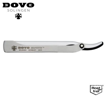 Dovo 21130201 Shavette Straight Razor | Stainless Steel Handle | Made in Solingen, Germany | EAN 4045284009338