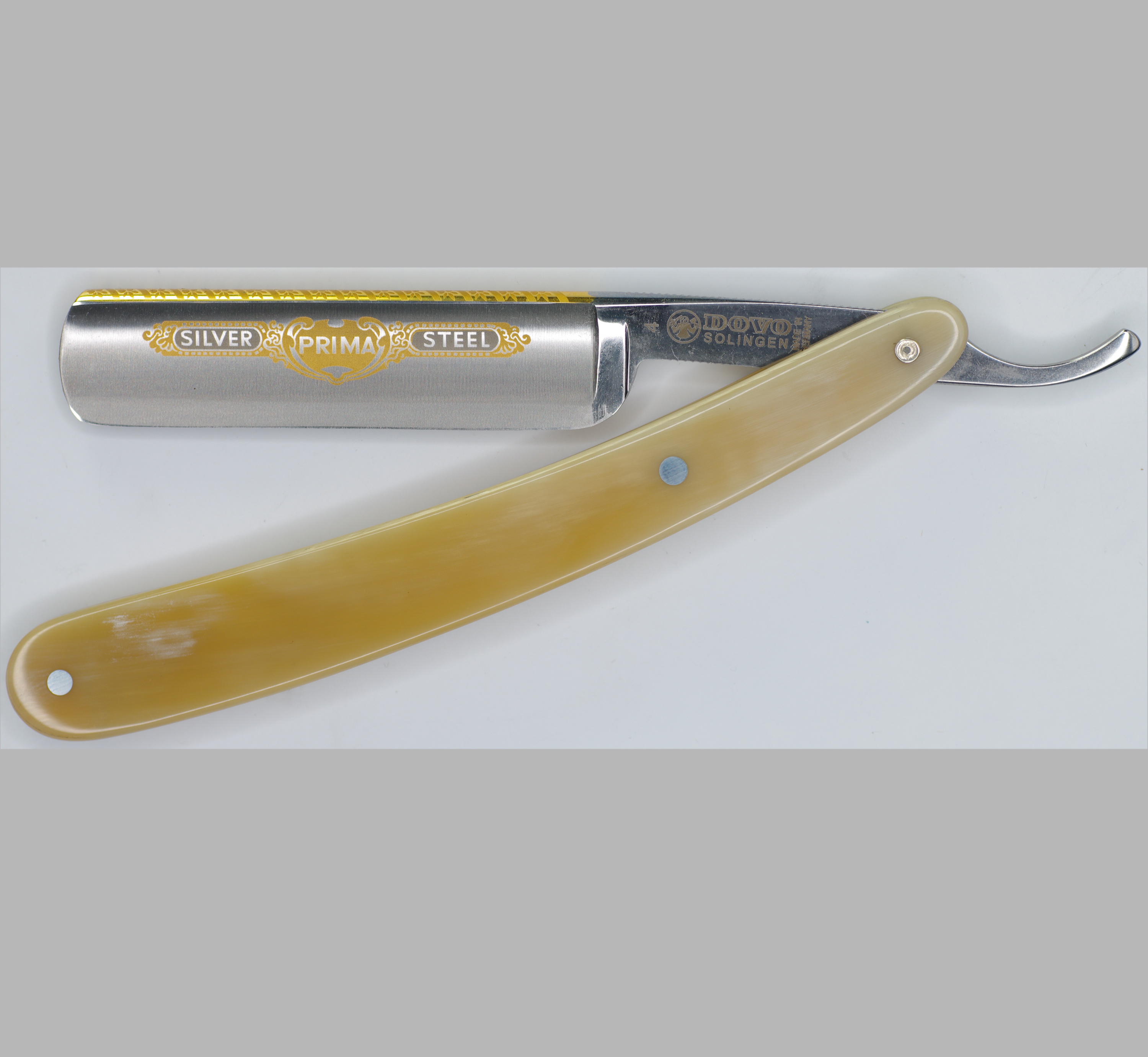 Dovo Prima Silver Steel 45850 German Straight Razor | Carbon Steel | 5/ ...