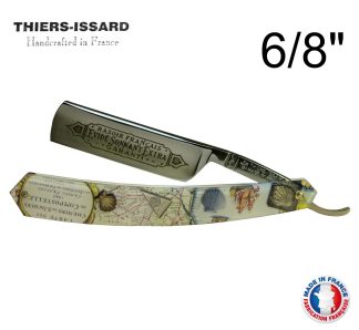Thiers-Issard Evide Sonnant Extra 6/8" Straight Razor | Compostelle Handle | Made in France