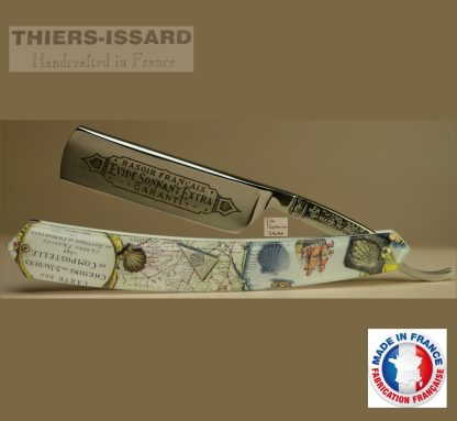 Thiers-Issard 1196 Evide Sonnant Extra 6/8" Straight Razor | Compostelle Handle | Made in France