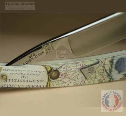 Thiers-Issard 1196 Evide Sonnant Extra 6/8" Straight Razor | Compostelle Handle | Made in France