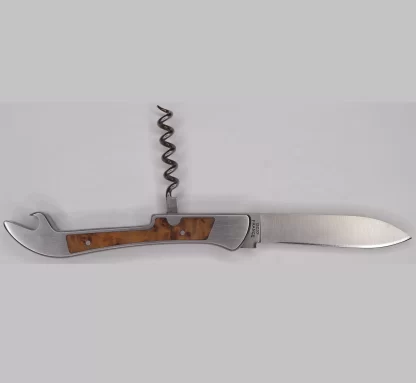 Thiers-Issard Saint Verny Knife with Thuja Wood Handle Inlay | Made in France