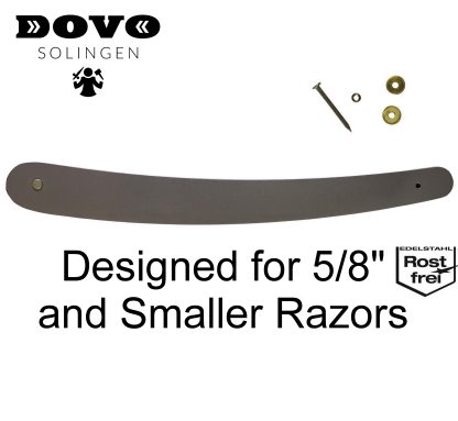 Dovo Stainless Steel Replacement Straight Razor Scales | Made in Solingen, Germany