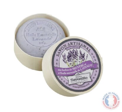 Maitre Savonitto BBSL Milled Lavender Soap 100g with Almond Oil | Made in France
