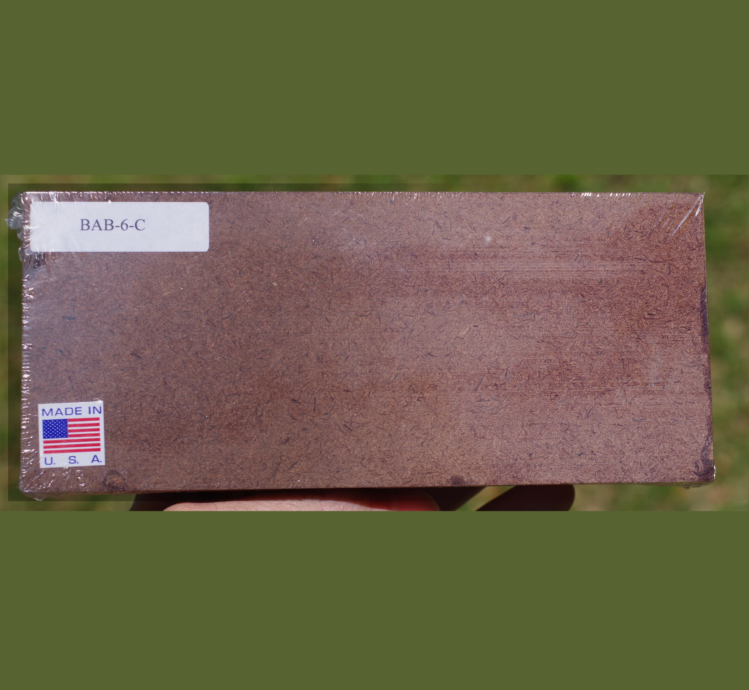 Dan's Whetstone MAB-6-C ~2x6x0.86 ~51x152x22mm ~14oz ~397g Soft Arkansas  Stone Razor Sharpening Hone | Made in USA