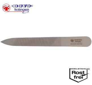 Dovo 45352201 3.5" Nail File (405 356) | INOX Rostfrei Stainless Steel | Made in Solingen, Germany