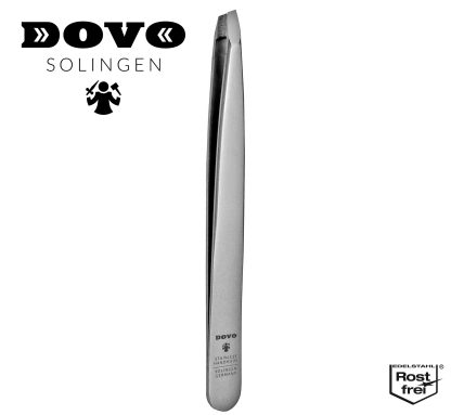 Dovo 46351201 (481386) Tweezers INOX Rostfrei Stainless Steel | Made in Solingen Germany | EAN 4045284016763