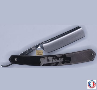 Thiers-Issard 1196 Evide Sonnant Extra 6/8" Straight Razor "Le Dandy" Scales | Made in France
