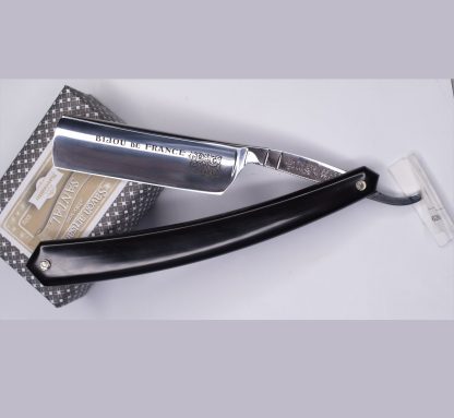 Thiers-Issard 889 Bijou de France 6/8" Straight Razor | Dark Cow Horn Scales | Made in France