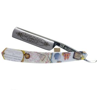 Thiers-Issard 275 1196 Evide Sonnant Extra 5/8" Straight Razor | Compostelle Resin Scales | Made in France