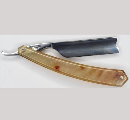 Thiers-Issard 188 7/8" Spartacus Straight Razor | Hook Nose | Ram's Horn Scales | Made in France