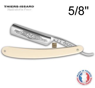 Thiers-Issard 275 Le Grelot 5/8" Straight Razor | White Plastic Scales | Made in France