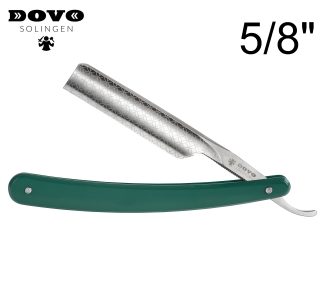 Dovo 125803516 Runde Sache 5/8 Straight Razor | Green Handle | Made in Solingen Germany | EAN 4045284028407