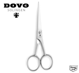 Dovo 41453201 Beard and Moustache Scissors | Made in Solingen, Germany | EAN 4045284006580