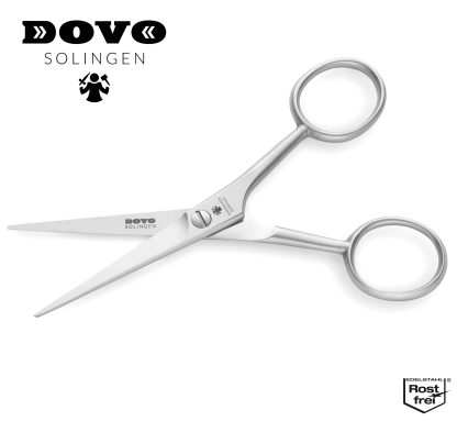 Dovo 41453201 Beard and Moustache Scissors | Made in Solingen, Germany | EAN 4045284006580