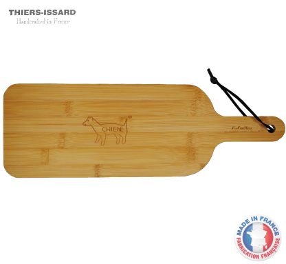 Thiers Issard Chien Dog Knife Cutting Board | Bamboo | Made in France