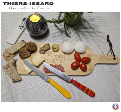 Thiers Issard Chien Dog Knife Cutting Board | Bamboo | Made in France