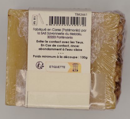 La Savonnerie du Nebbiu Immortelle Soap 130g | Made in Corsica, France