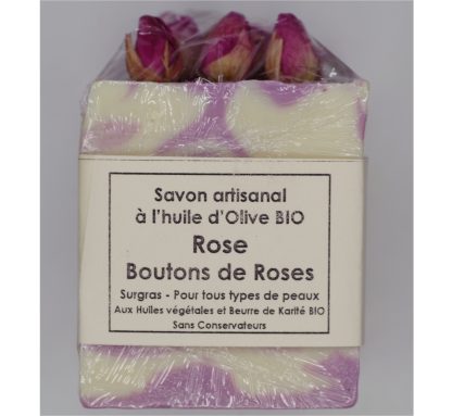 La Savonnerie du Nebbiu Rosebuds Soap 130g | Made in Corsica, France