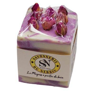 La Savonnerie du Nebbiu Rosebuds Soap 130g | Made in Corsica, France